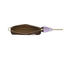 7A Replica Louis Vuitton Monogram Canvas Mini Pochette Accessories Illustre Online